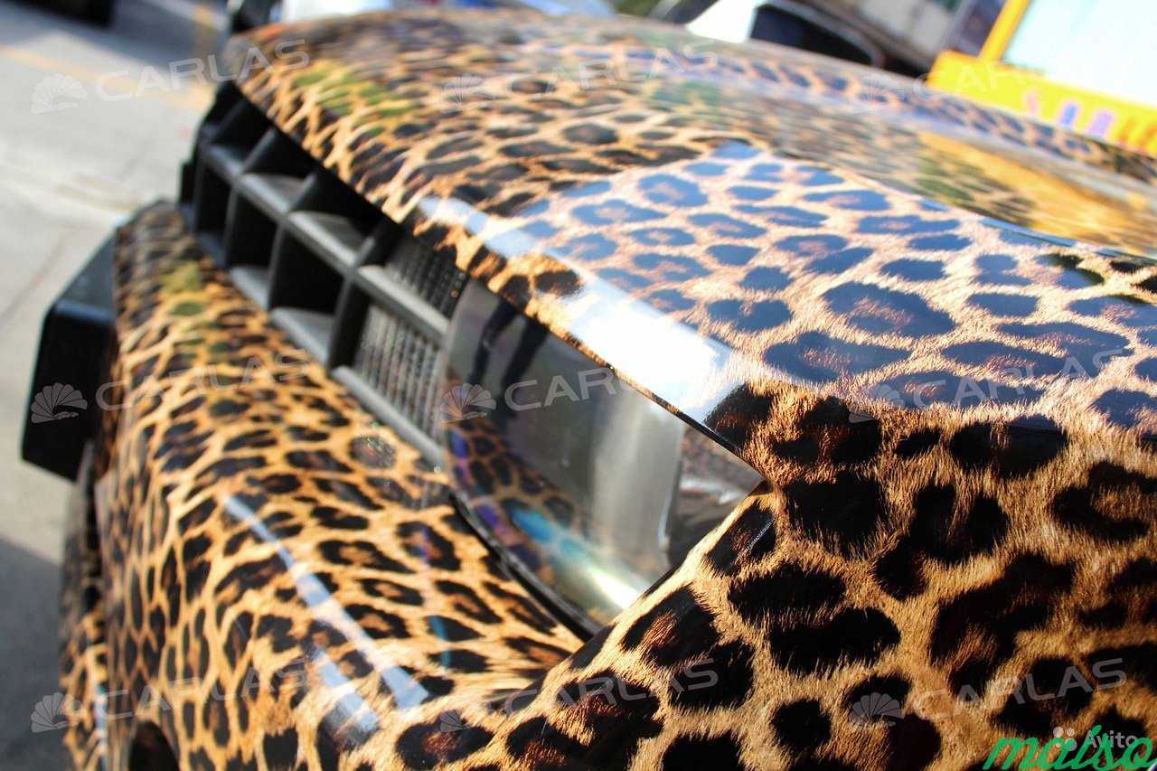 Пленка виниловая Шкура Леопарда 1,45*1метр в Санкт-Петербурге. Фото 2