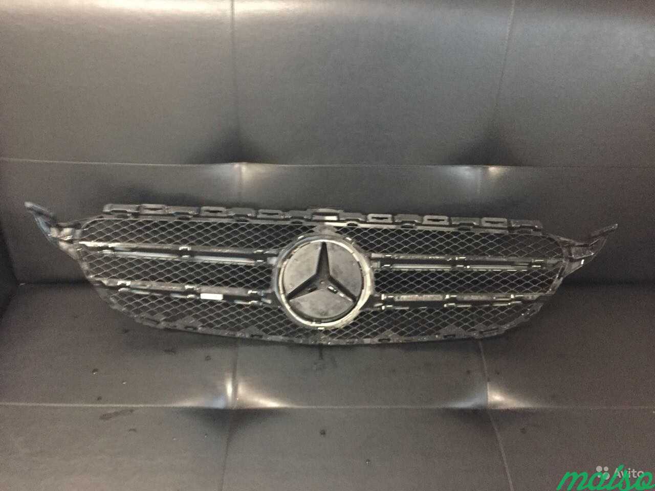 Решетка радиатора Mercedes-Benz C-Class W205 ориги в Санкт-Петербурге. Фото 4