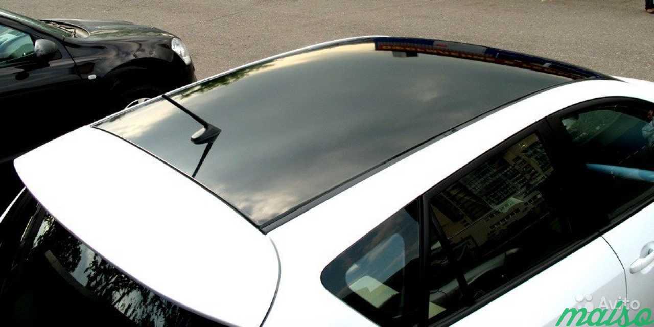 Пленка авто глянец мат черный для крыш виниловая в Санкт-Петербурге. Фото 1