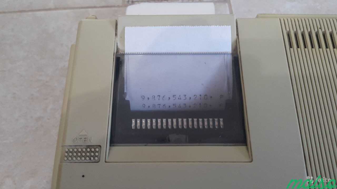 Электр. Печатающий Калькулятор Sharp Compet CS2630 в Санкт-Петербурге. Фото 8
