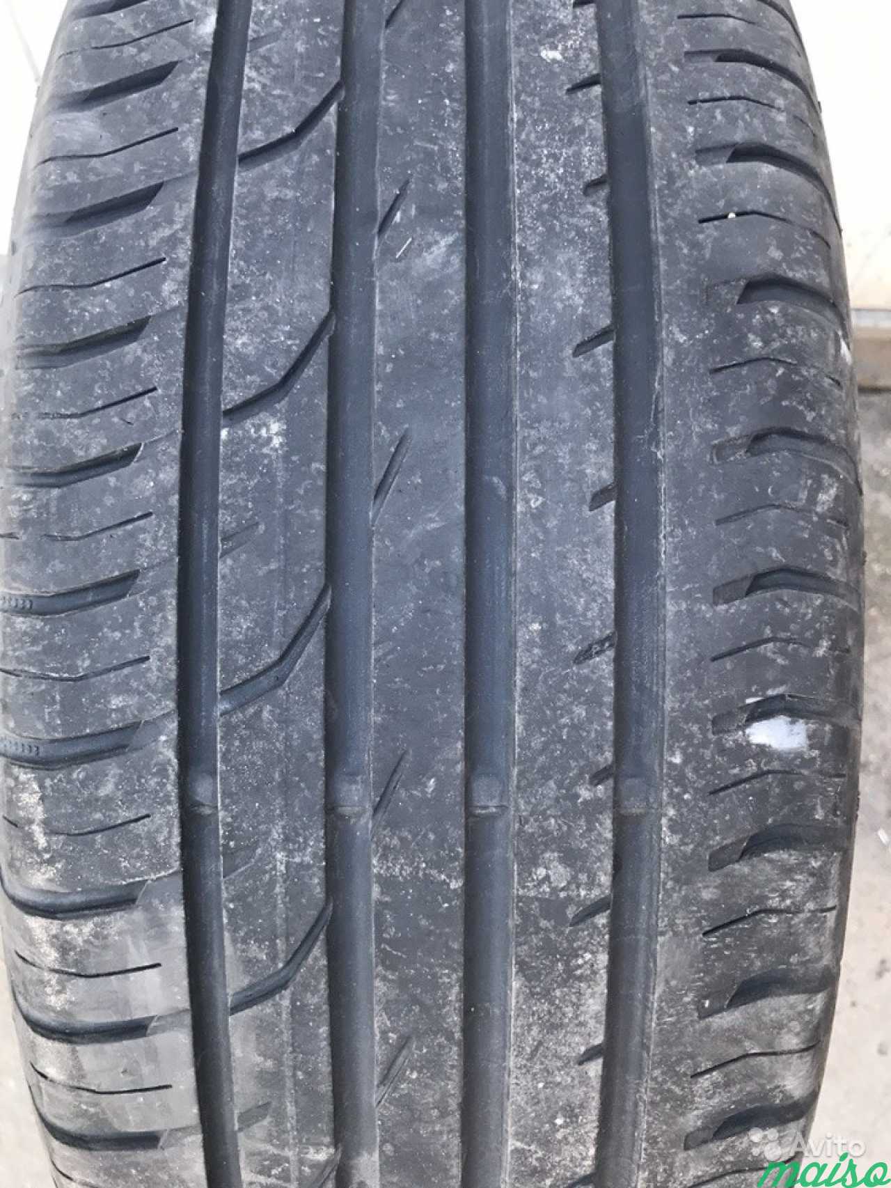 Одно колесо Continental PremiumContact2 215/55r18 в Санкт-Петербурге. Фото 1