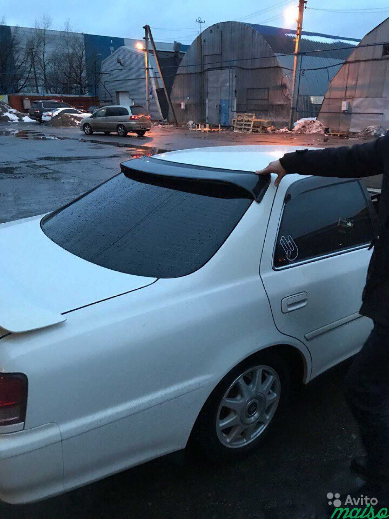 Козырёк на заднее стекло Toyota GX100/JZX100 в Санкт-Петербурге. Фото 1