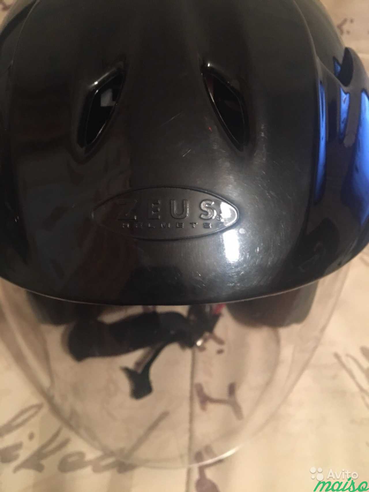 Шлем Zeus Helmets для мотороллера/мотоцикла в Санкт-Петербурге. Фото 4