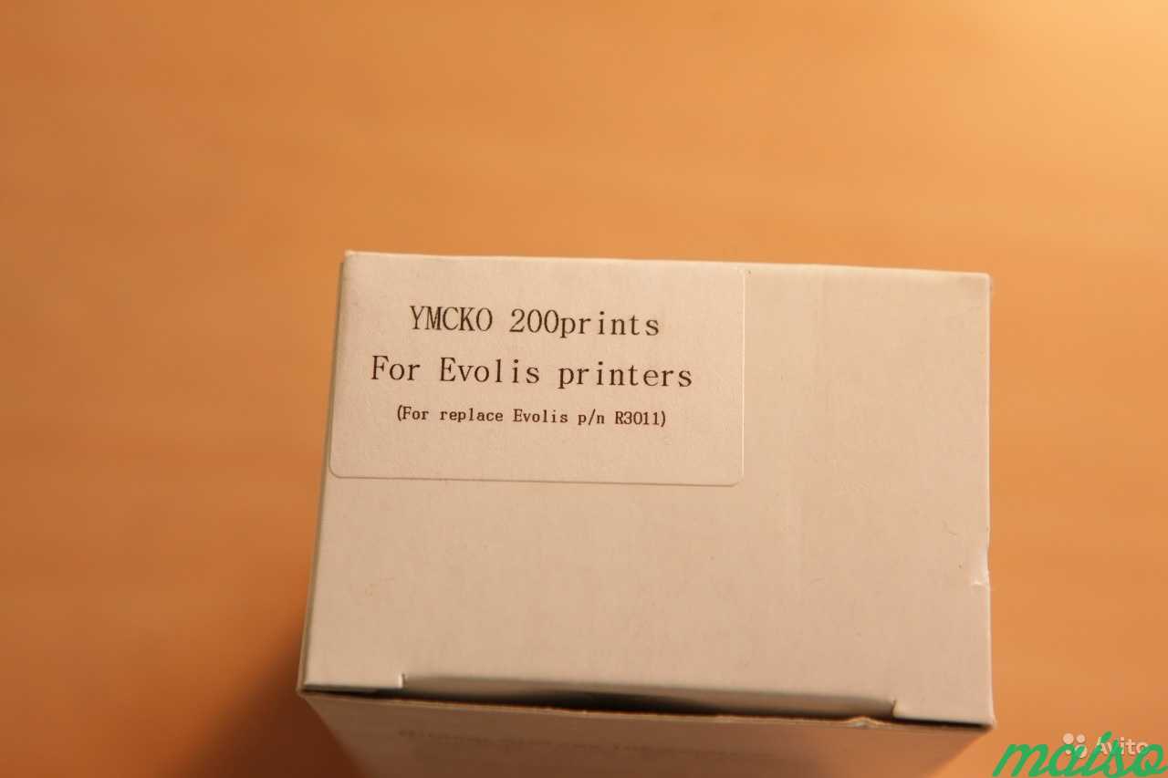 Лента ymcko 200 prints для принтера evolis peble 3 в Санкт-Петербурге. Фото 2