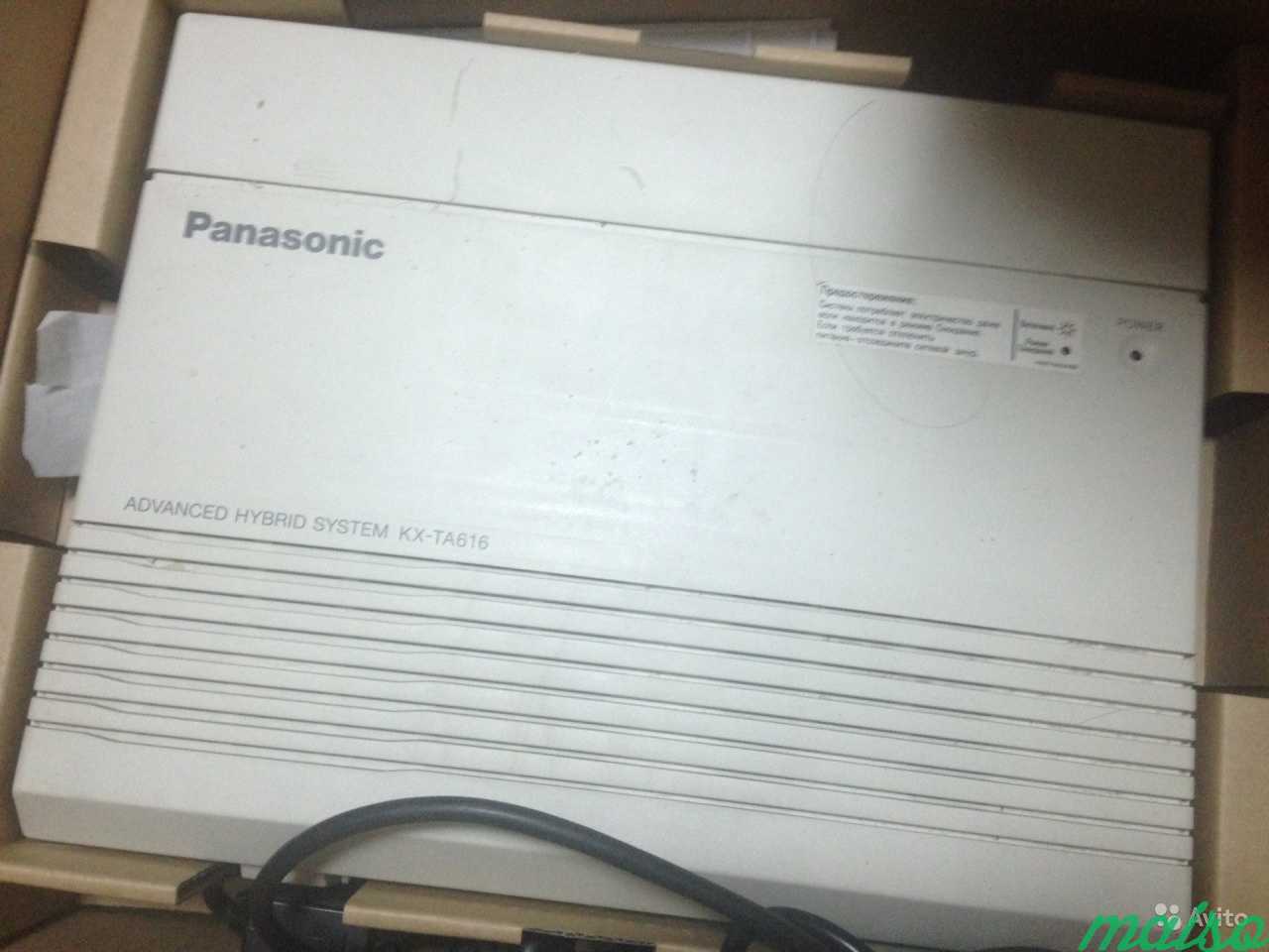 Мини-атс Panasonic KX-TA616 в Санкт-Петербурге