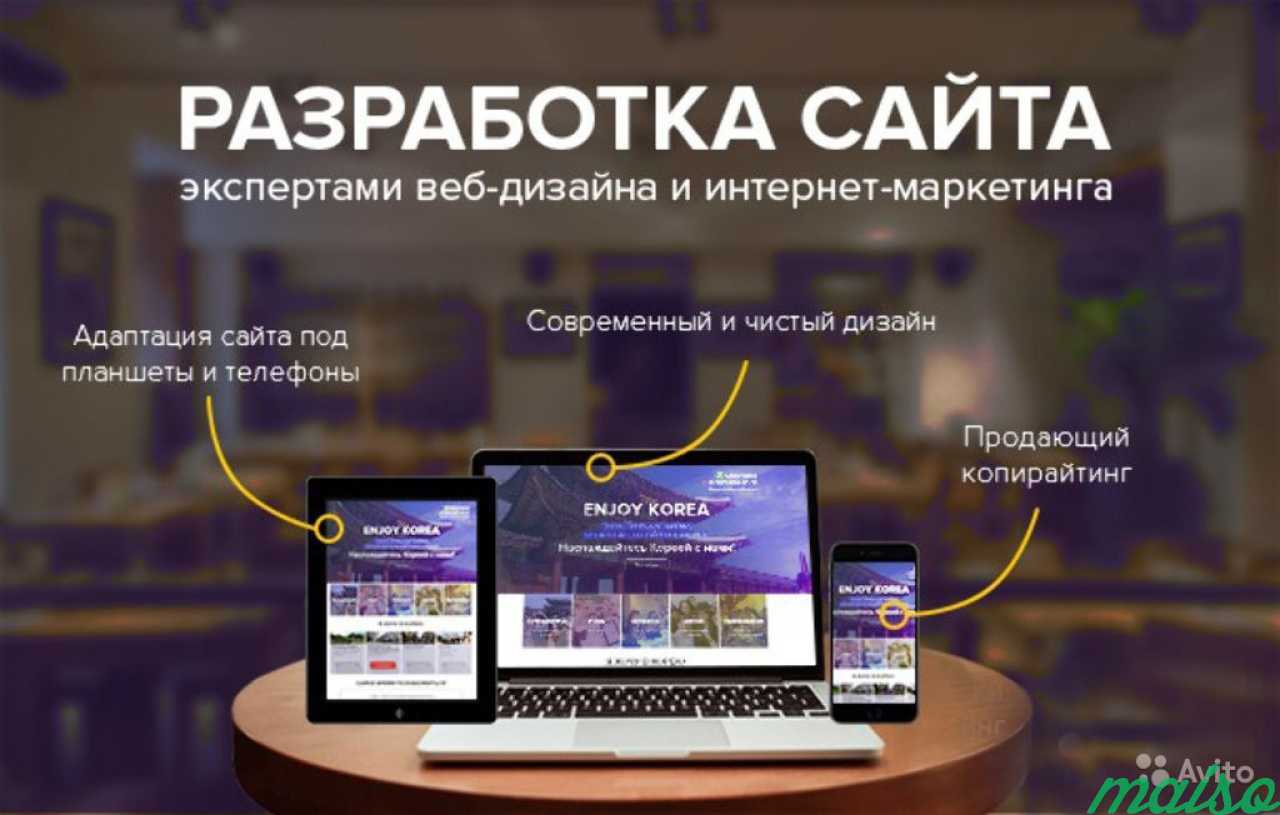 Разработка сайтов для компаний в Санкт-Петербурге. Фото 1
