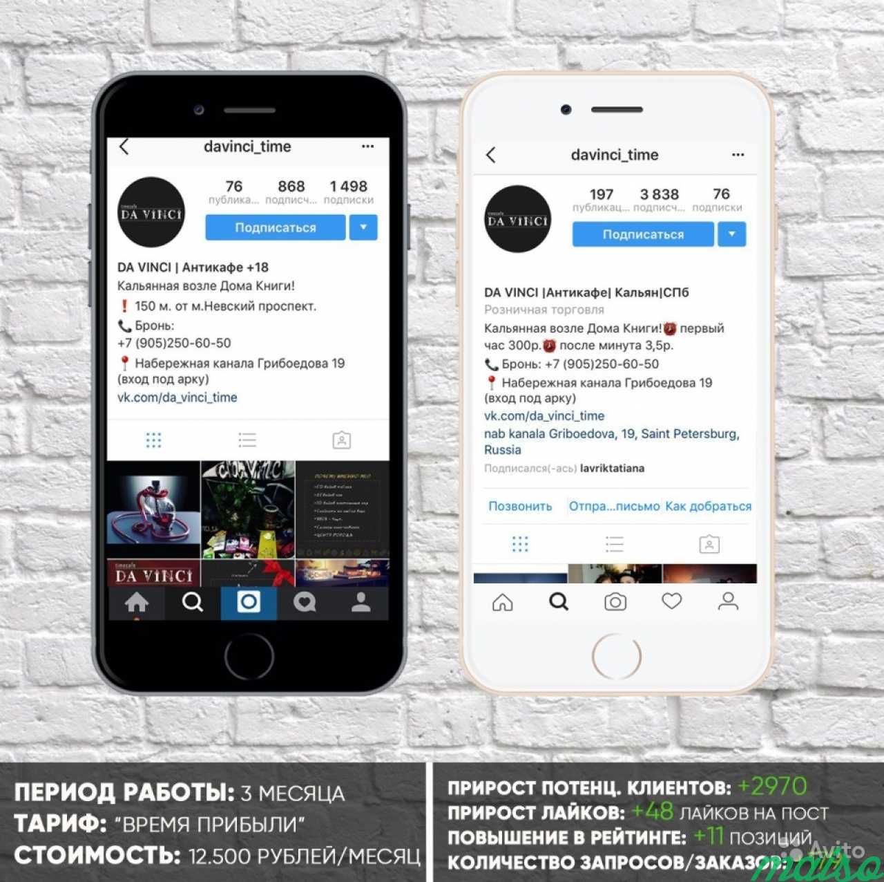 Ведение Продвижение аккаунта в Instagram Инстаграм в Санкт-Петербурге. Фото 7