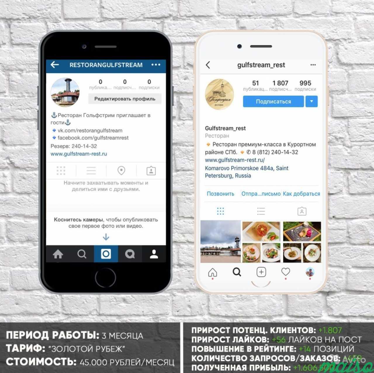 Ведение Продвижение аккаунта в Instagram Инстаграм в Санкт-Петербурге. Фото 3