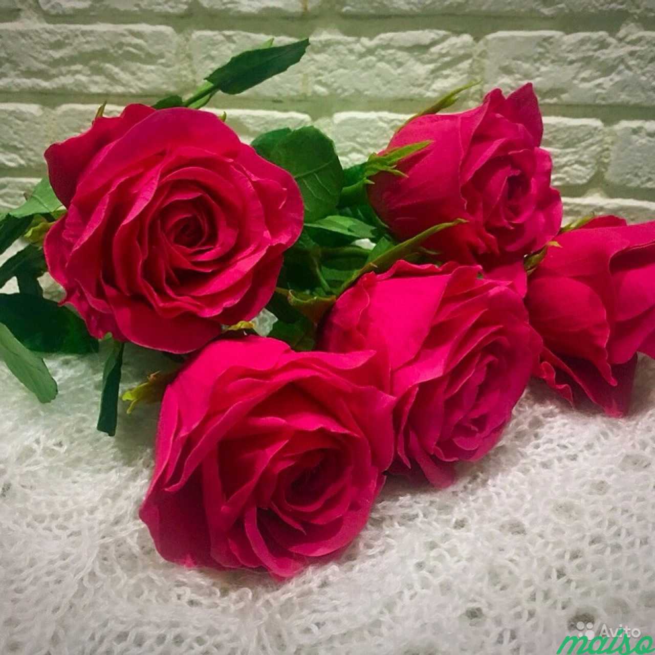 Розы из холодного фарфора в Санкт-Петербурге. Фото 3