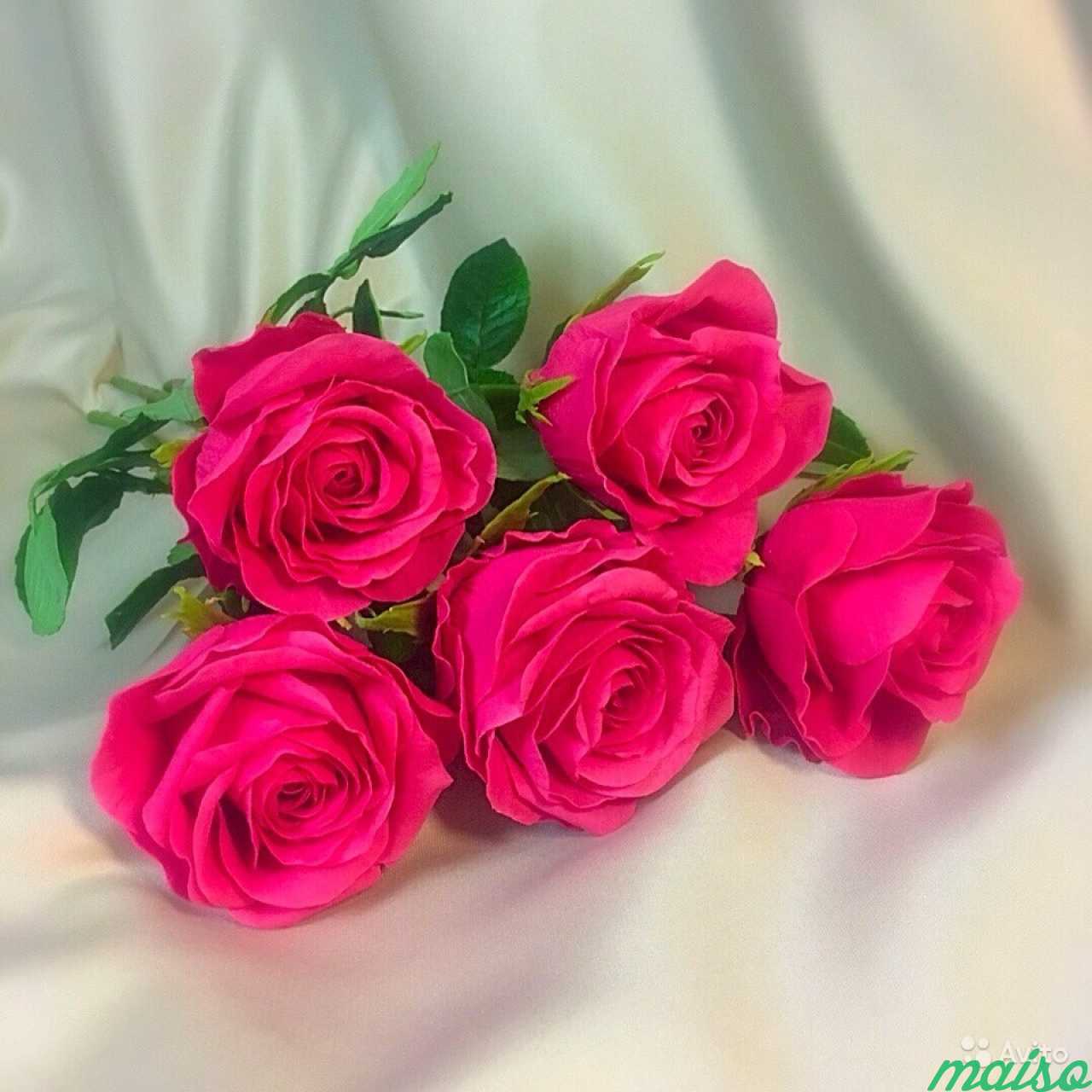 Розы из холодного фарфора в Санкт-Петербурге. Фото 4