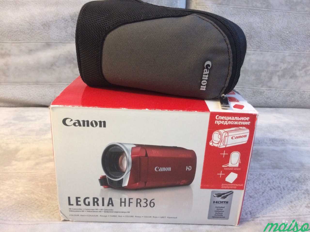 Видеокамера Canon Legria HF R36 в Санкт-Петербурге. Фото 2