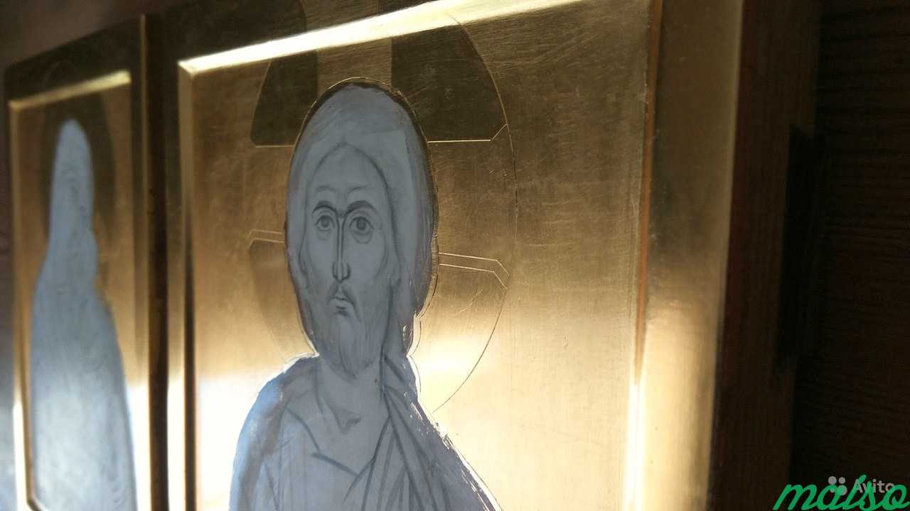 Золочение икон позолота сусальным золотом в Санкт-Петербурге. Фото 2