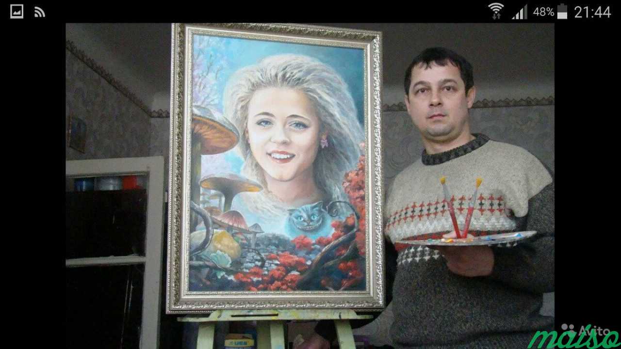 Картины маслом на холсте,портрет в Санкт-Петербурге. Фото 7