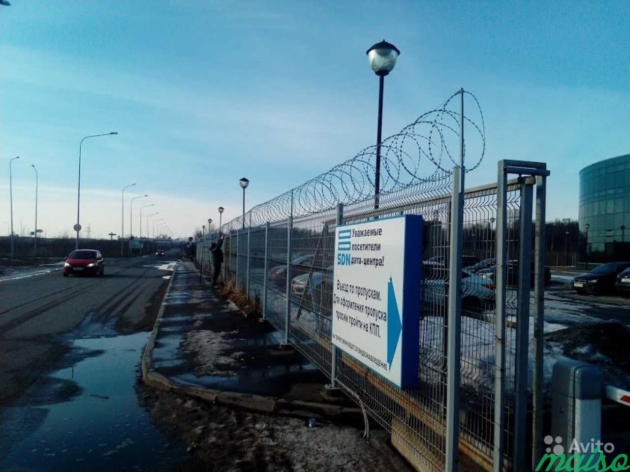 Ограждения и барьеры безопасности периметра в Санкт-Петербурге. Фото 4