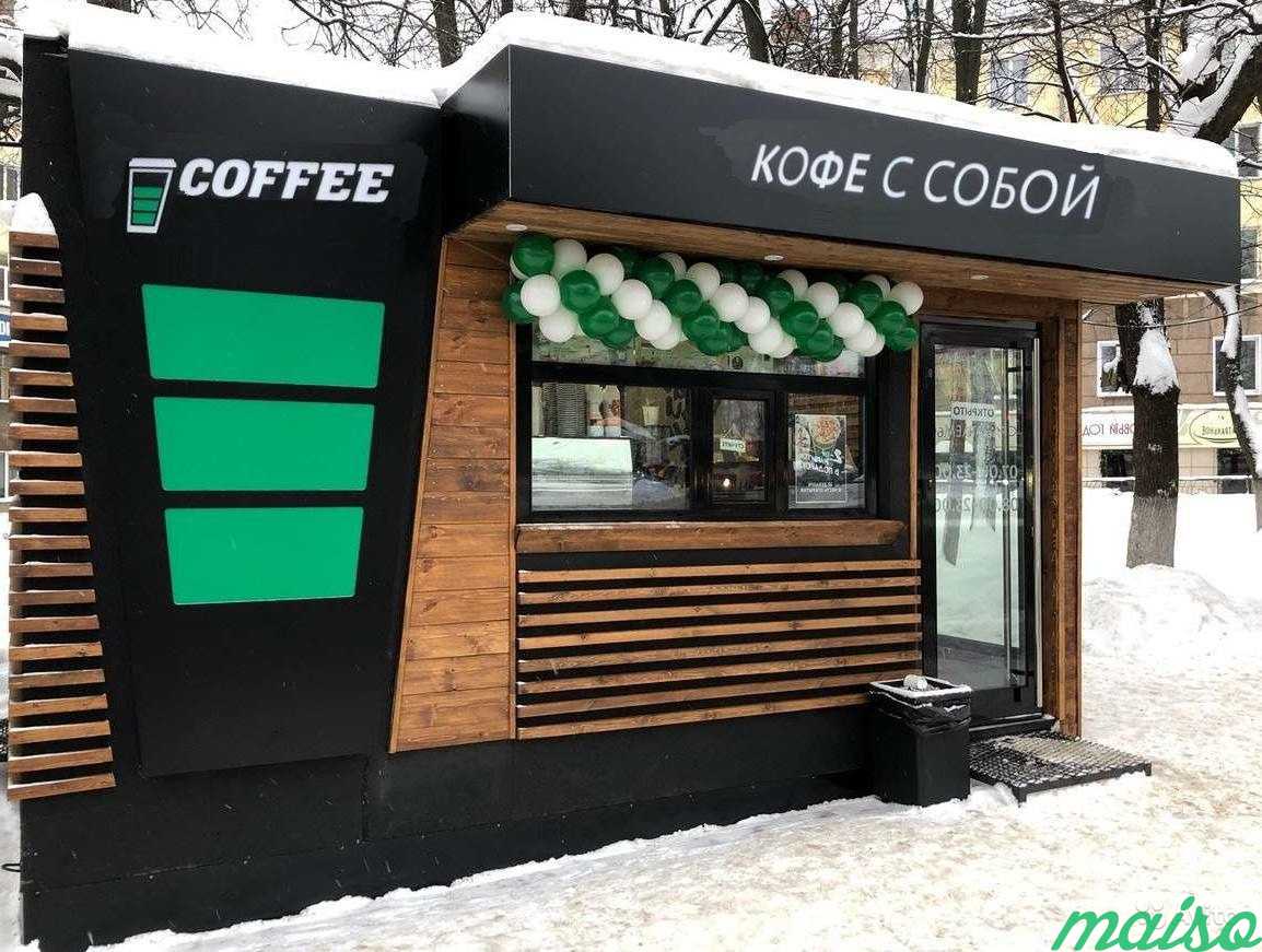 Киоск для кофе, павильон для выпечки в Москве. Фото 3