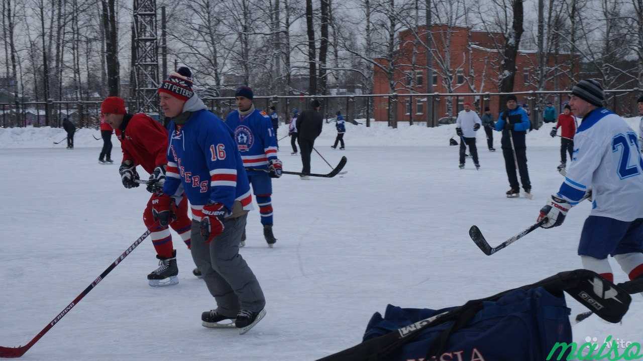 Открытый ледовый каток в Санкт-Петербурге. Фото 4