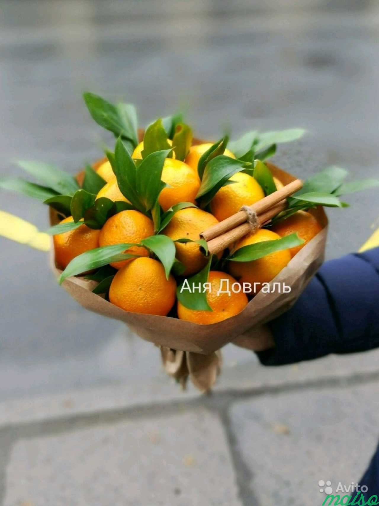 Букеты из фруктов Подарки на 14 февраля в Санкт-Петербурге. Фото 6
