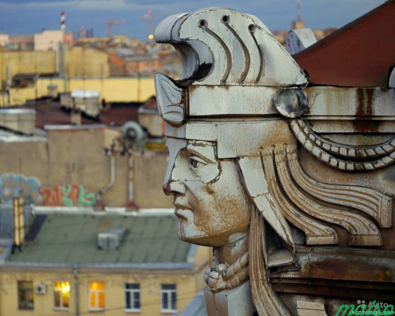 Прогулки по крышам Петербурга в Санкт-Петербурге. Фото 4