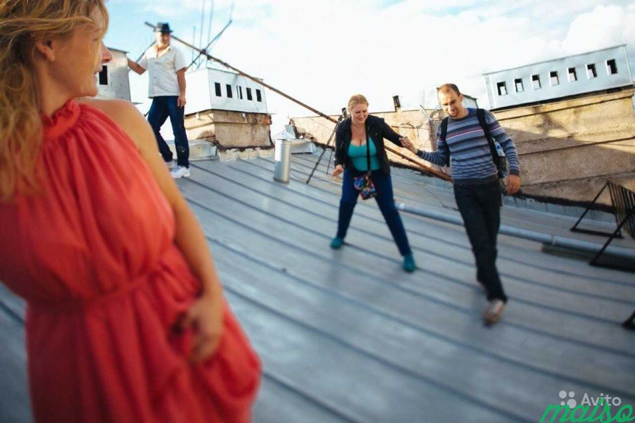 Прогулки по крышам Петербурга в Санкт-Петербурге. Фото 1