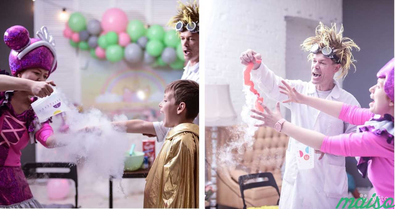 Химическое шоу, крио-шоу с мороженым на праздник в Санкт-Петербурге. Фото 1