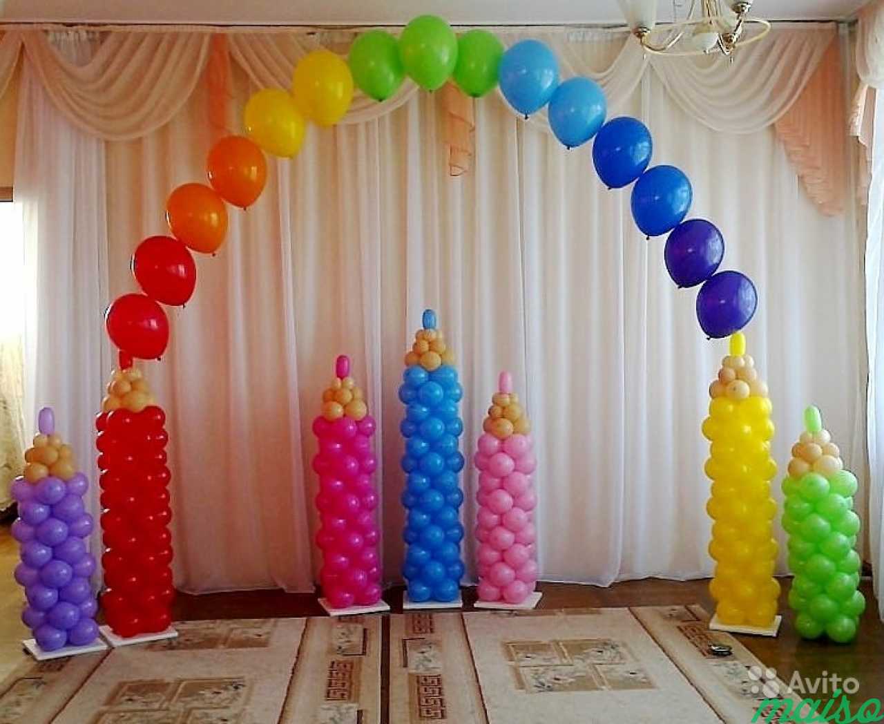 Воздушные шары. Оформление в Санкт-Петербурге. Фото 4