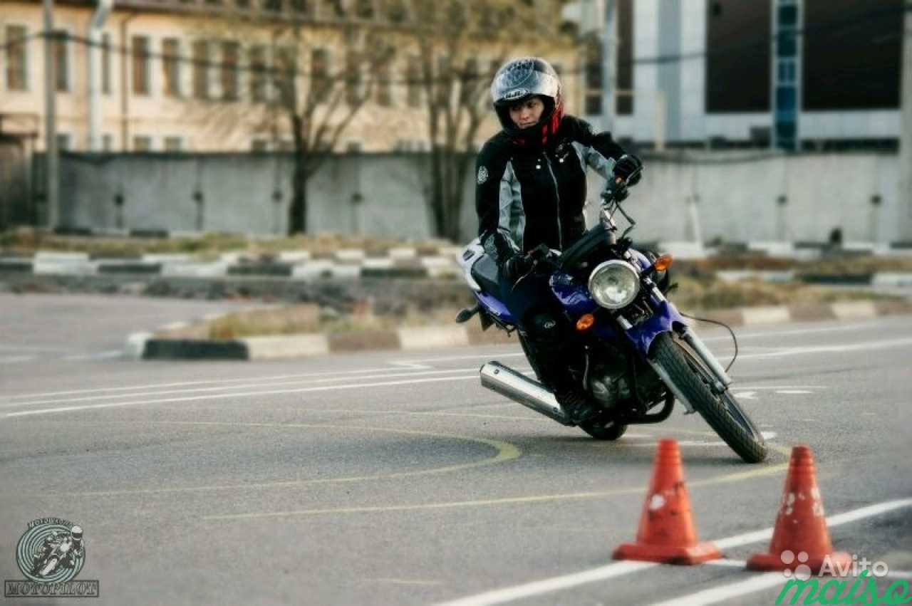 Обучение вождения мотоцикла в Санкт-Петербурге. Фото 4