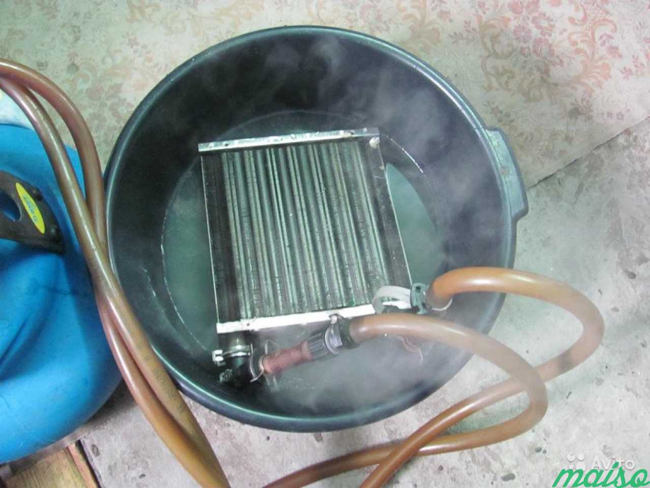 Чистка (промывка) теплообменников отопления в Санкт-Петербурге. Фото 1