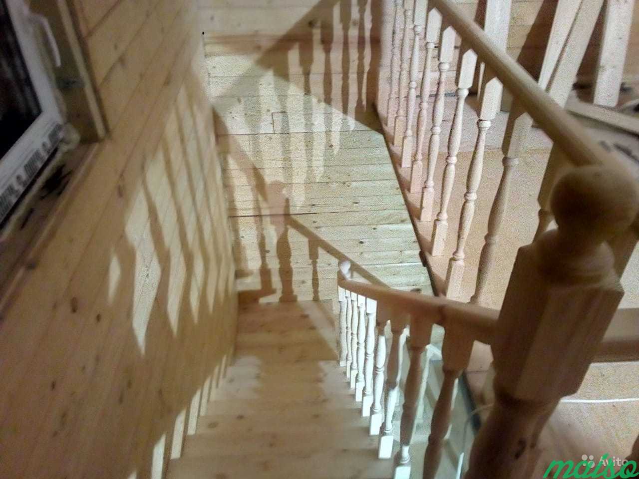 Изготовление и установка деревянных лестниц в Санкт-Петербурге. Фото 10