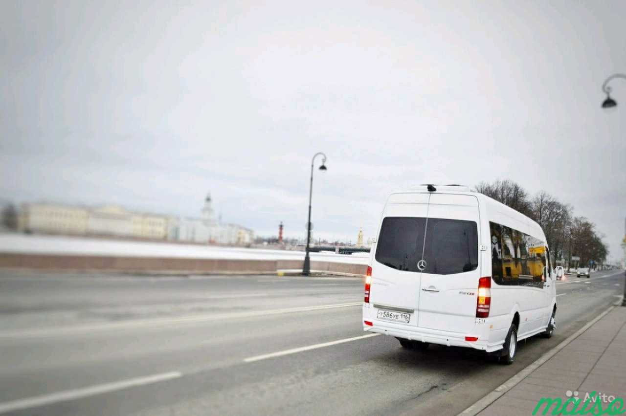 Аренда автобуса Mercedes Sprinter с водителем в сп в Санкт-Петербурге. Фото 10