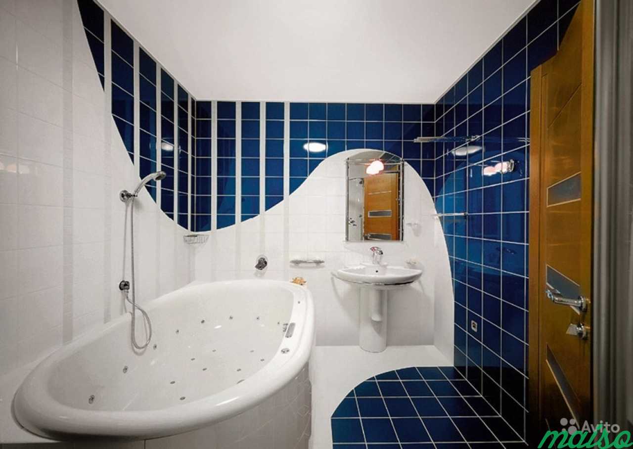 варианты отделки маленькой ванной комнаты