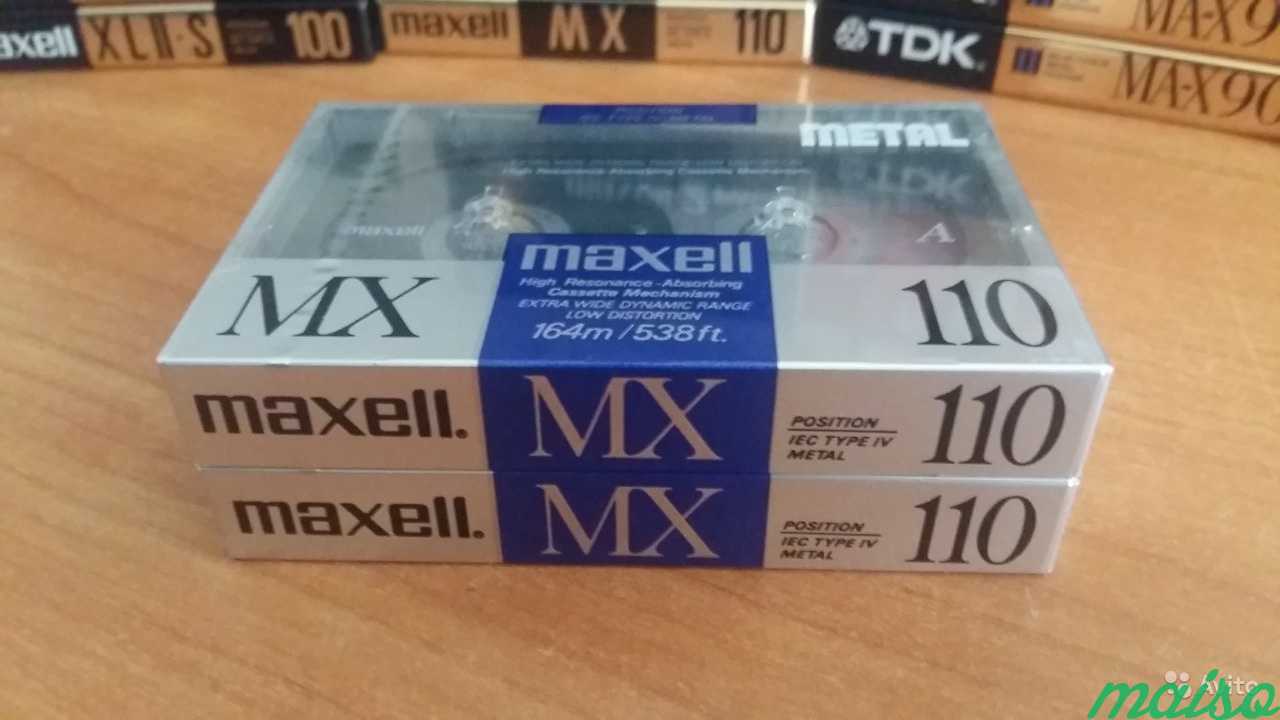 Metal Maxell MX 100 New 90-91гг 2шт в Санкт-Петербурге. Фото 1
