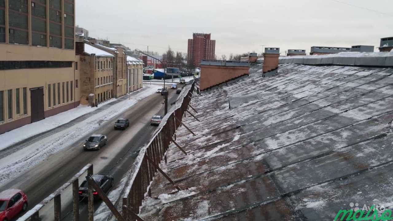 Очистка кровли/крыш от снега, наледи и сосулек в Санкт-Петербурге. Фото 2
