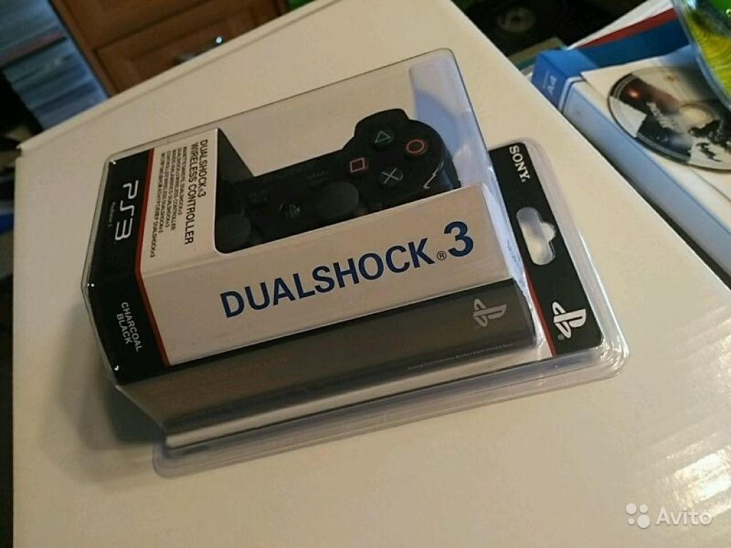 Dualshock 3 черный запечатанный в Москве. Фото 1