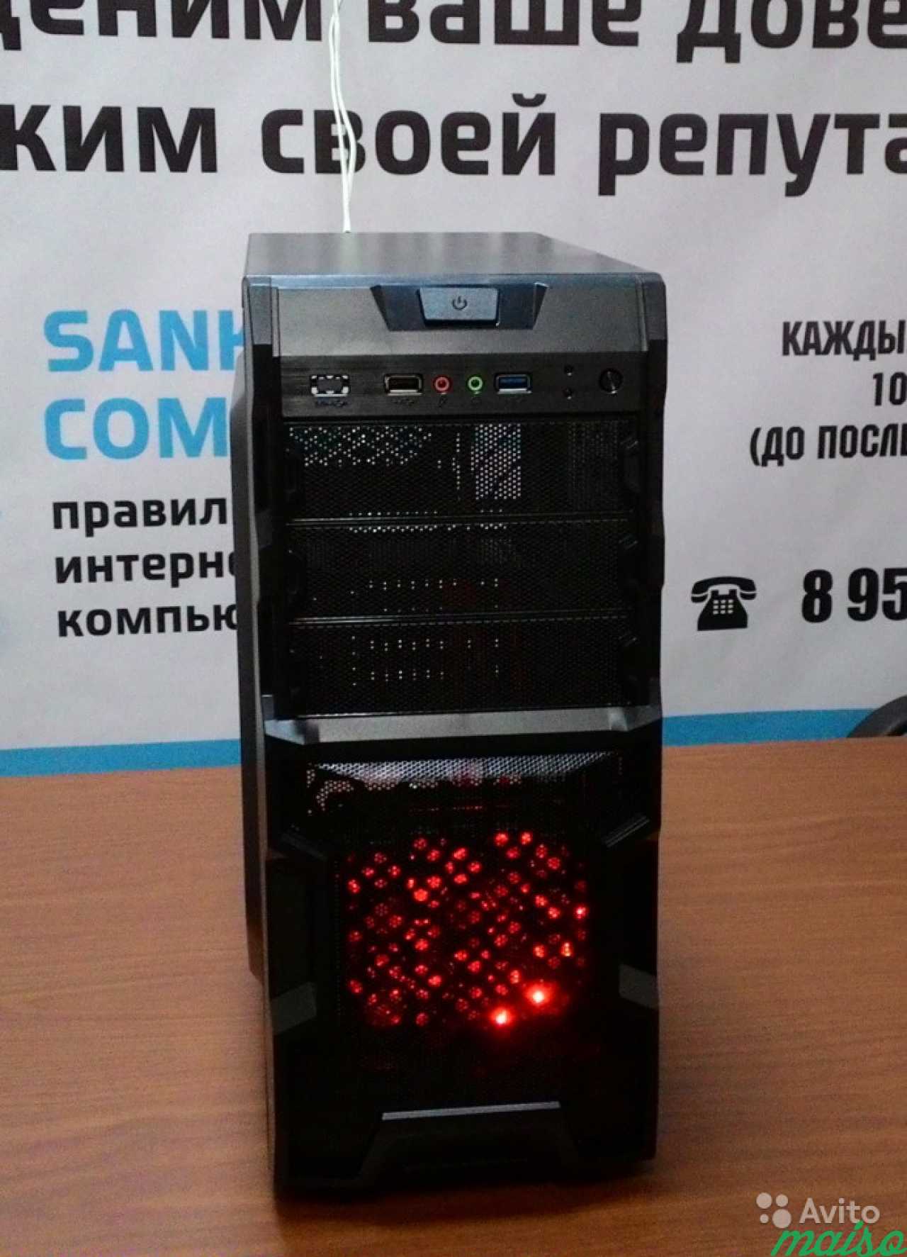 Ryzen 7 x16/GTX1080 8Gb/DDR4 8Gb/1Tb(NEW/гарант) в Санкт-Петербурге. Фото 1