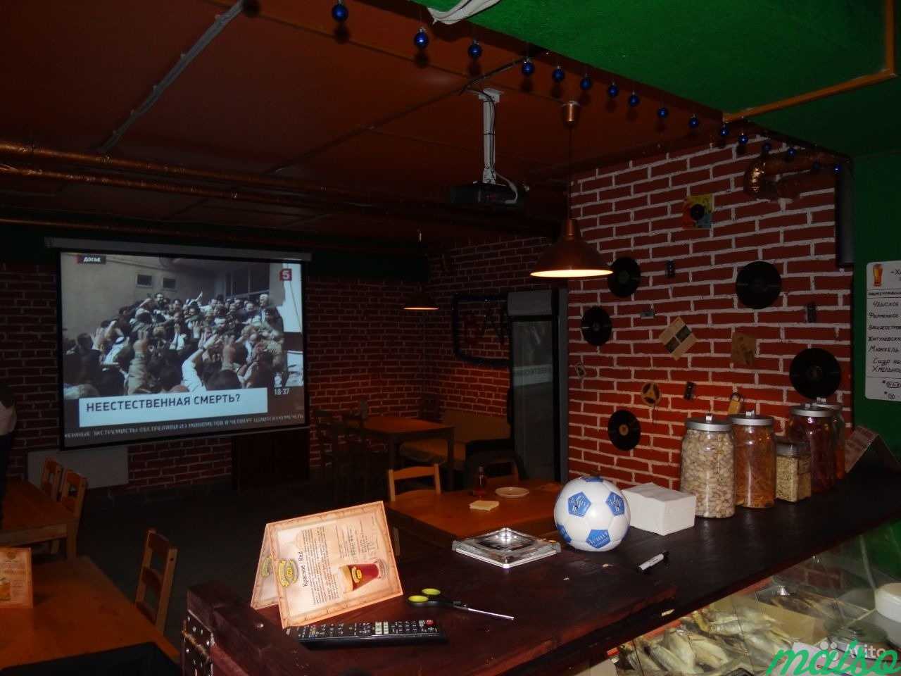 Установка проектора дома, в офисе, в баре в Санкт-Петербурге. Фото 4