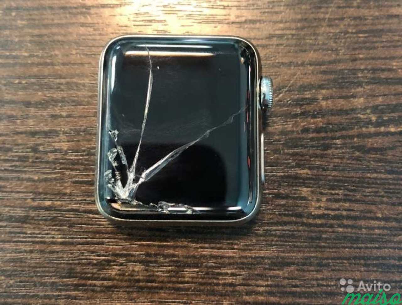 Замена стекла iPhone Apple Watch в Санкт-Петербурге. Фото 1