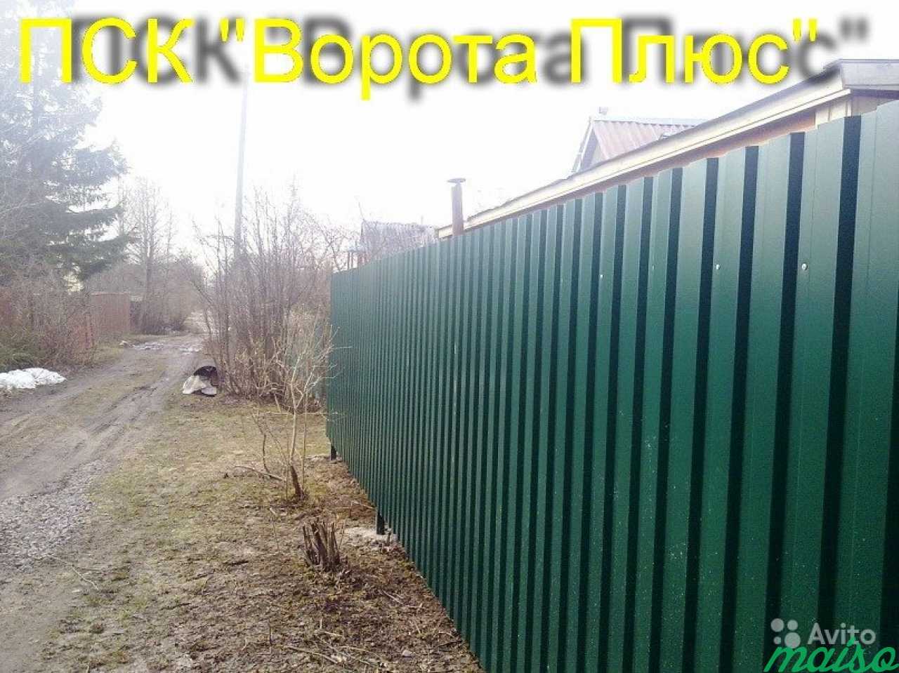 Забор на любой вкус в Санкт-Петербурге. Фото 1