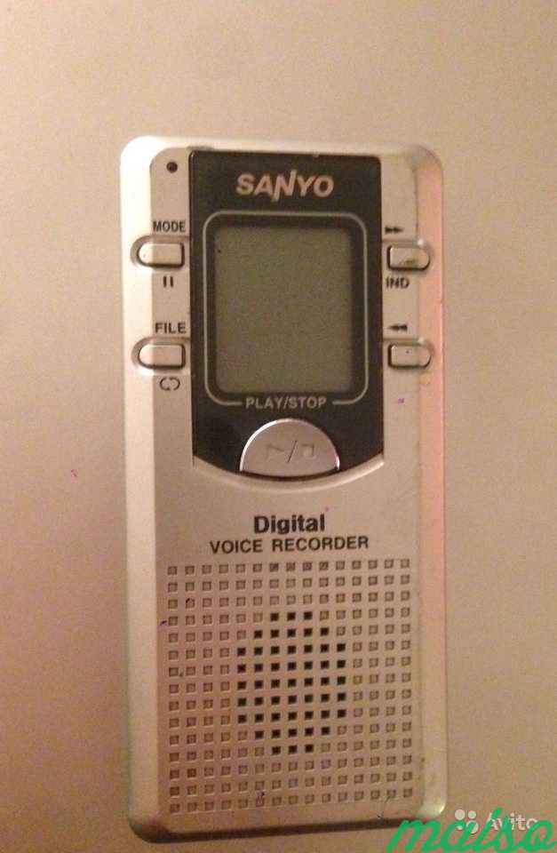 Диктофон Sanyo цифровой японский в Санкт-Петербурге. Фото 1
