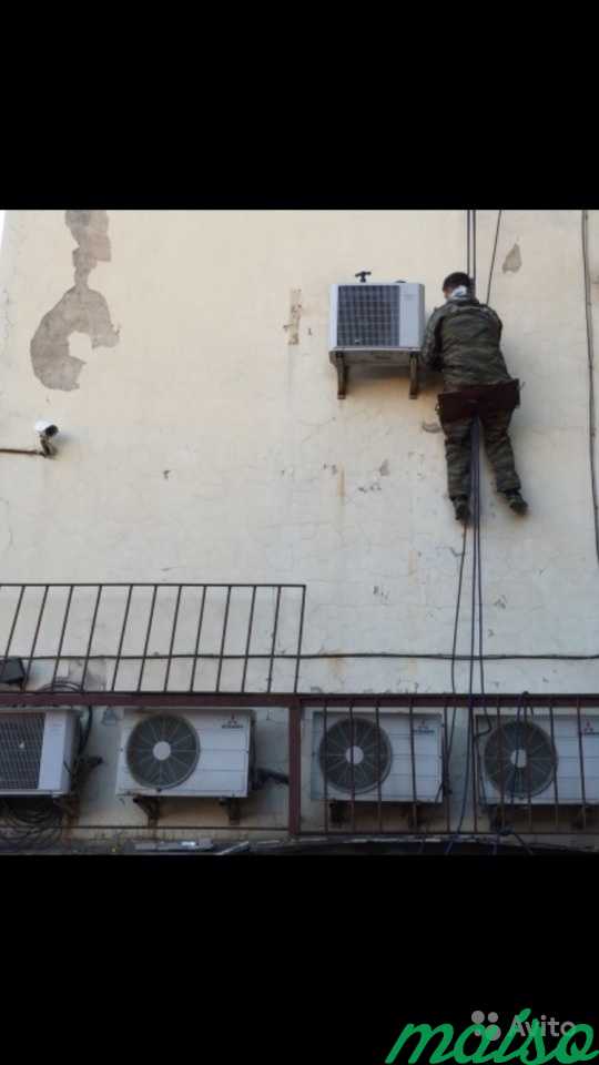 Установка кондиционеров,монтаж вентиляции в Санкт-Петербурге. Фото 5