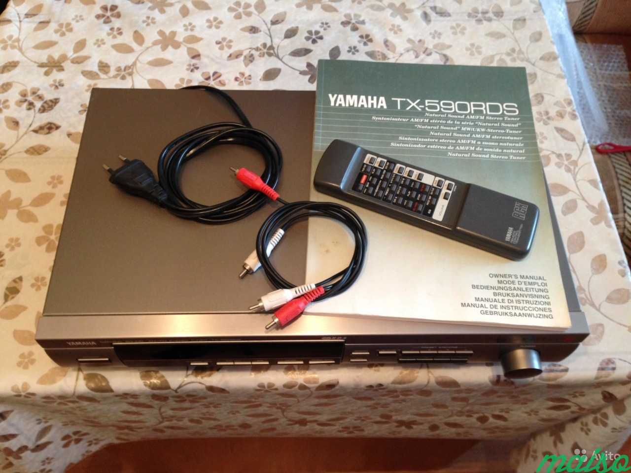 Тюнер Yamaha TX-590 RDS в Санкт-Петербурге. Фото 1