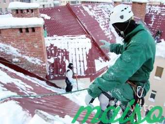 Уборка снега с крыш, удаление сосулек в Санкт-Петербурге. Фото 3