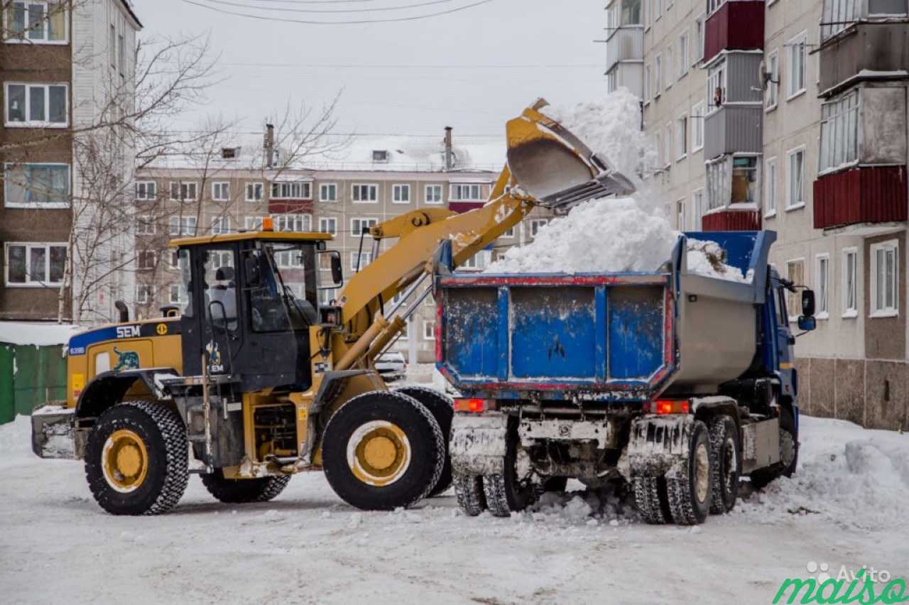 Уборка Снега Аренда Техники в Санкт-Петербурге. Фото 1
