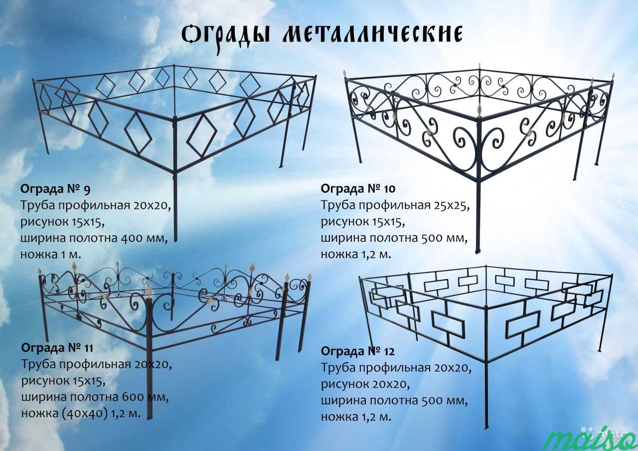 Ритуальные Кресты, ограды, столы, лавочки в Москве. Фото 5