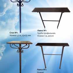 Ритуальные Кресты, ограды, столы, лавочки