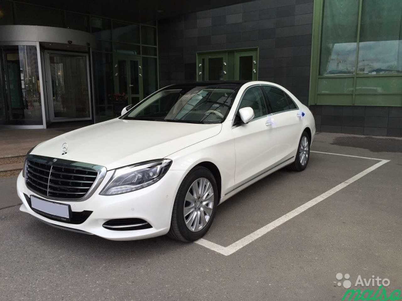 Аренда Mercedes Benz S class W222 long с водителем в Санкт-Петербурге. Фото 2