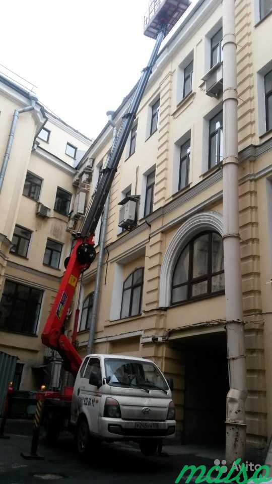 Автовышка до 35 м (Аренда автовышки) в Санкт-Петербурге. Фото 2