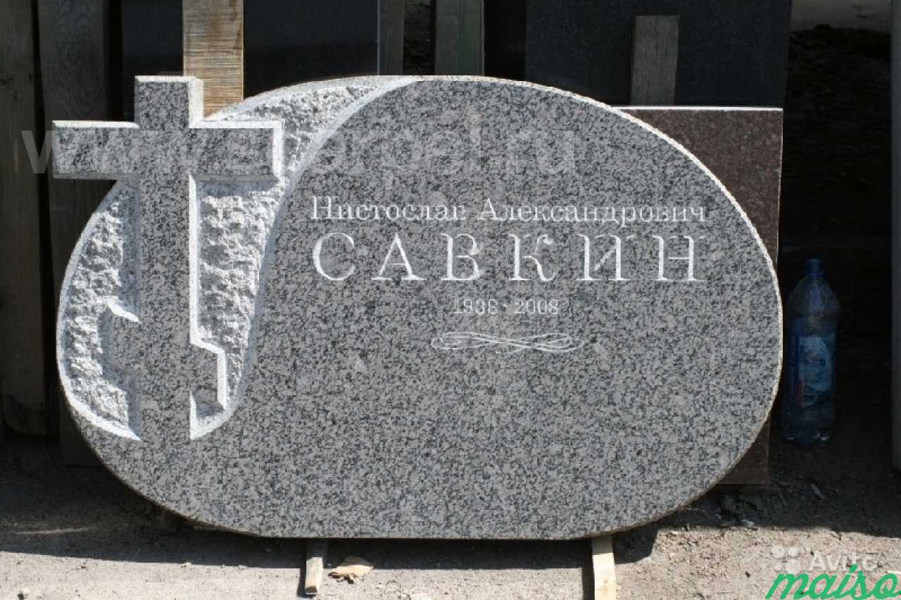 Памятники из гранита, мрамора сделаем на совесть в Санкт-Петербурге. Фото 3