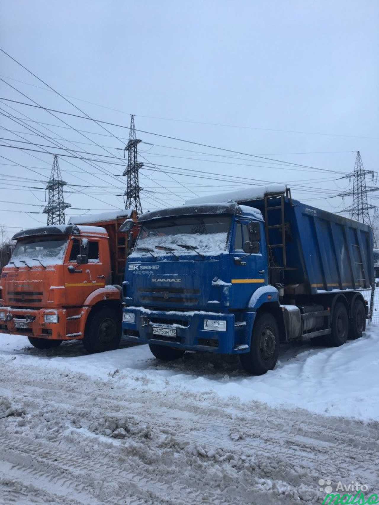 Вывоз снега в Санкт-Петербурге. Фото 1