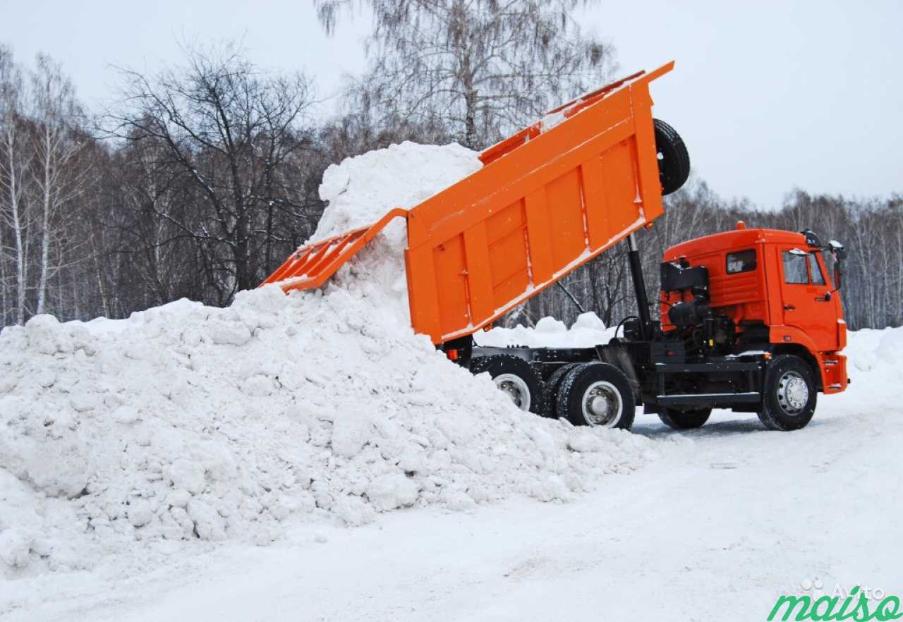 Уборка и вывоз снега в Санкт-Петербурге. Фото 5