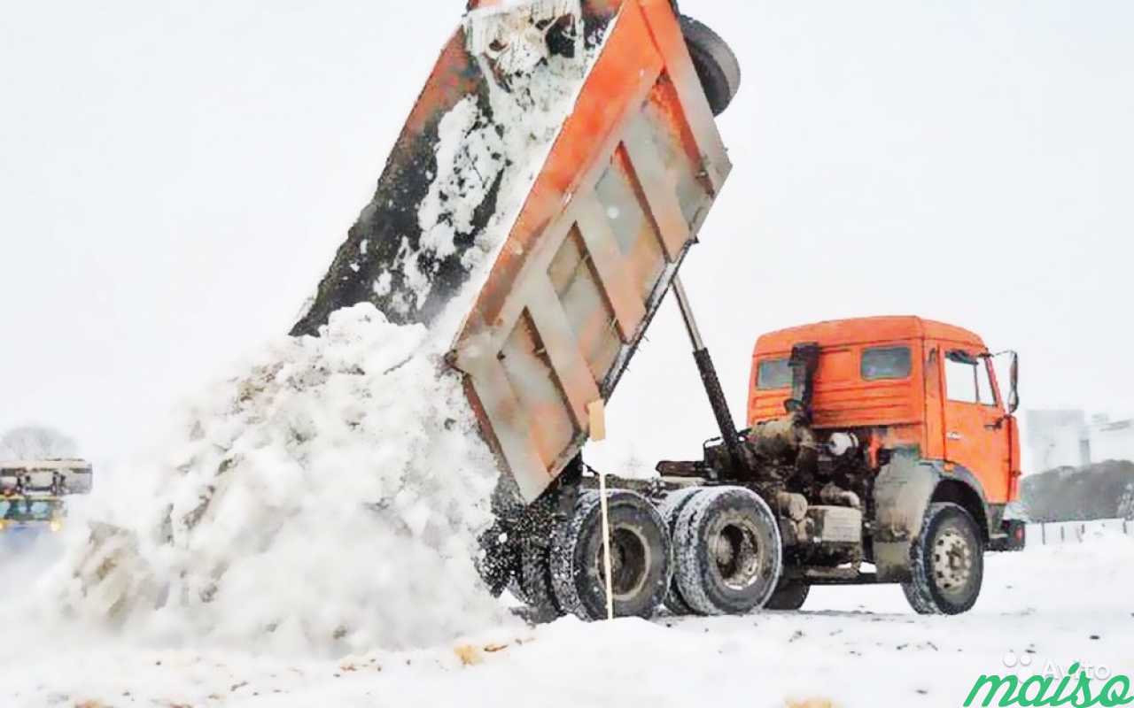 Уборка и вывоз снега в Санкт-Петербурге. Фото 8